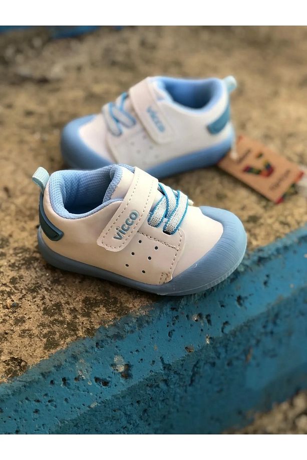 19-21 Numara Unisex Ortopedik Yumuşak Hafif Taban Ilk Adım Ayakkabı - 4