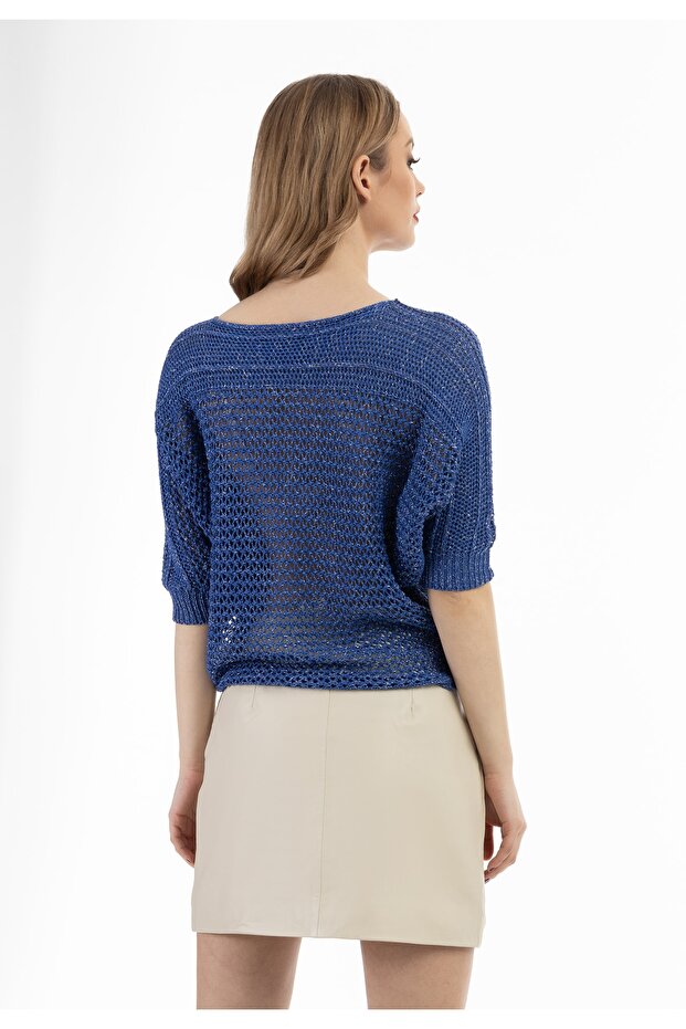 Svetr Weitmaschiger Strick - 3