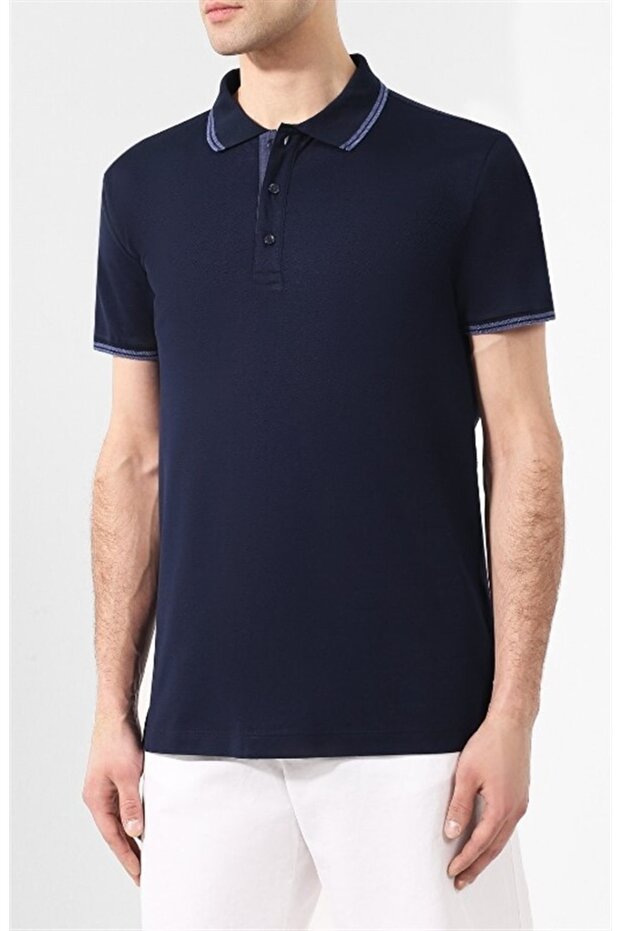 Men's Knitted Polo Shirt