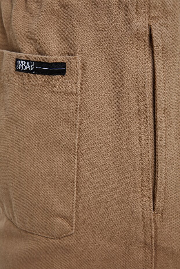 Camel Regular Fit Gabardin Pantolon TMNSS23PL00033 - 7