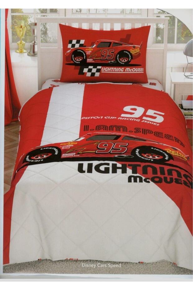 Disney Cars Speed Single Duvet Set Sleeping Set with Pillow Gift