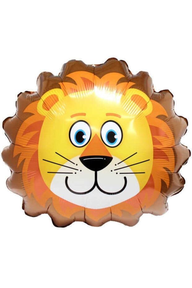 1 Safari Concept Birthday Lion Animal Foil Balloon