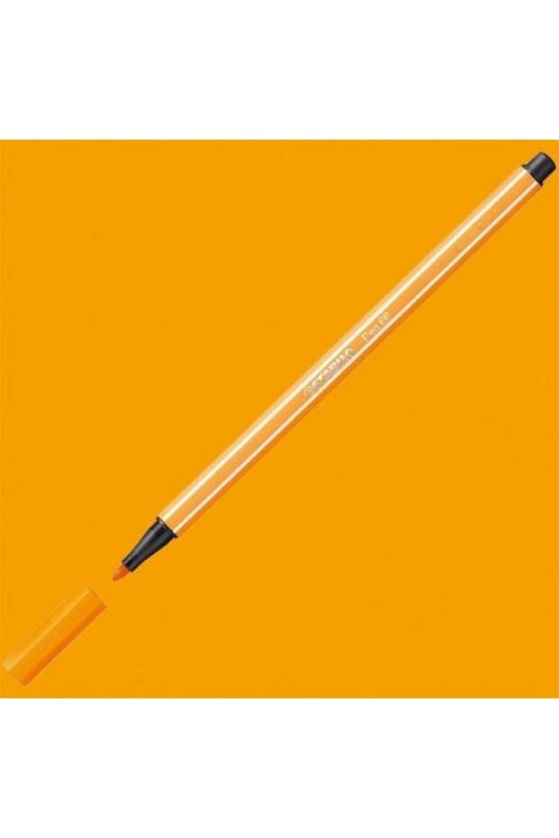 Orange Paint Pen - 68 Felt Tips, Open Design