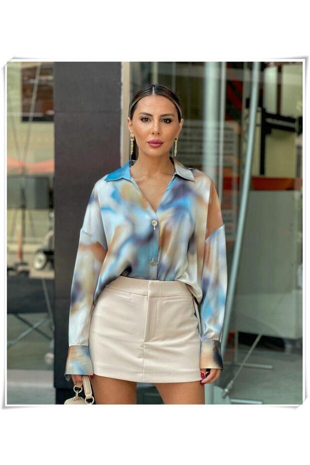 Marka Model Batik Gömlek - 1
