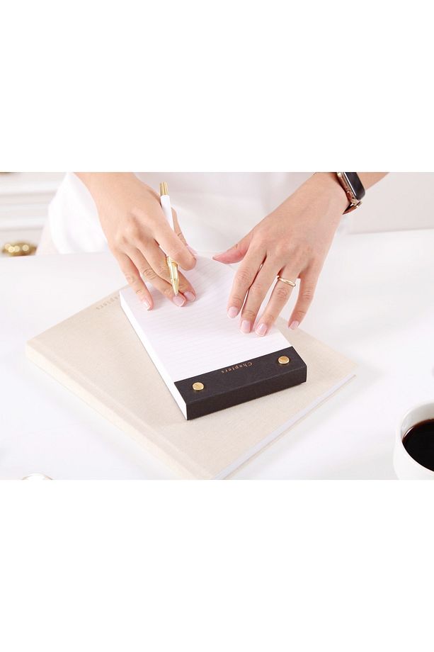 Small Notepad - Black - 3