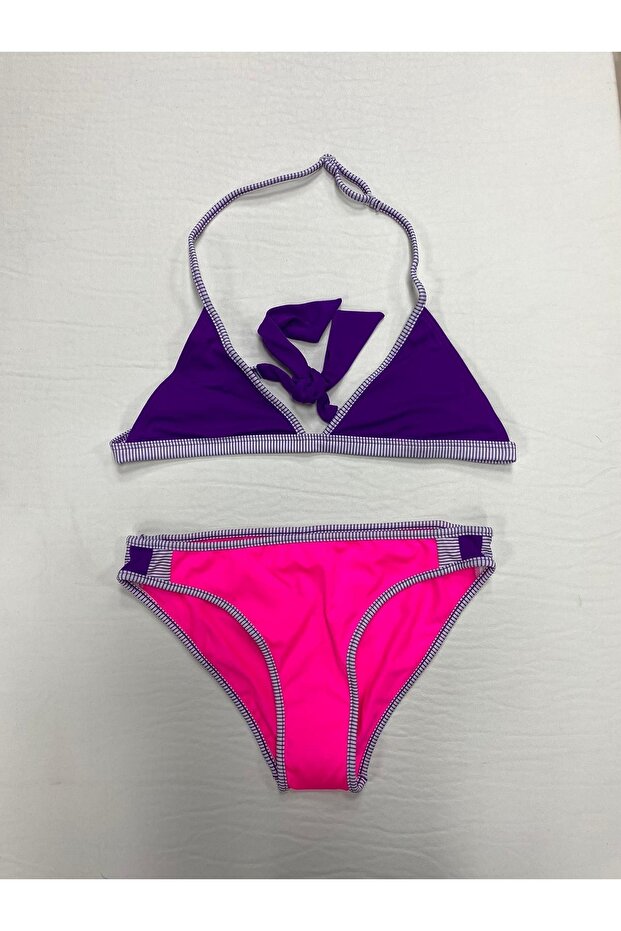 Girl's Triangle Bikini Set