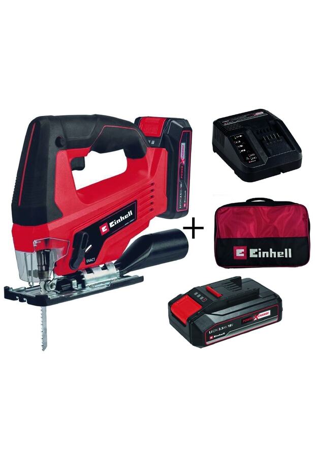 Tc-js 18 Li Akülü Dekupaj Testere + 2,5 Ah Starterkit + Bez Çanta - 1