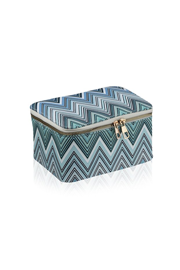 حقيبة مكياج متعرجة - 1