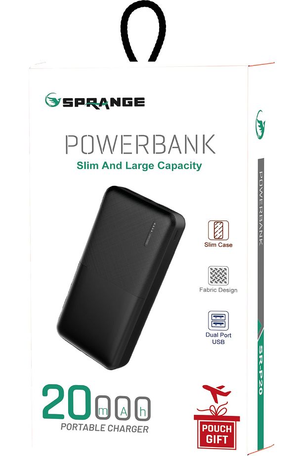 Sr-p20 20000 Mah Micro-type-c Şarj Girişli Powerbank - 2