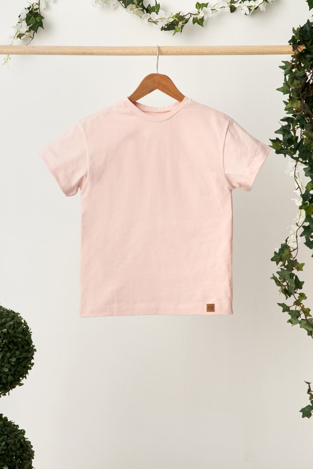 Boy's Short Sleeve Crew Neck Anti-Sweat, Soft Comfortable 100% Cotton Combed T-shirt