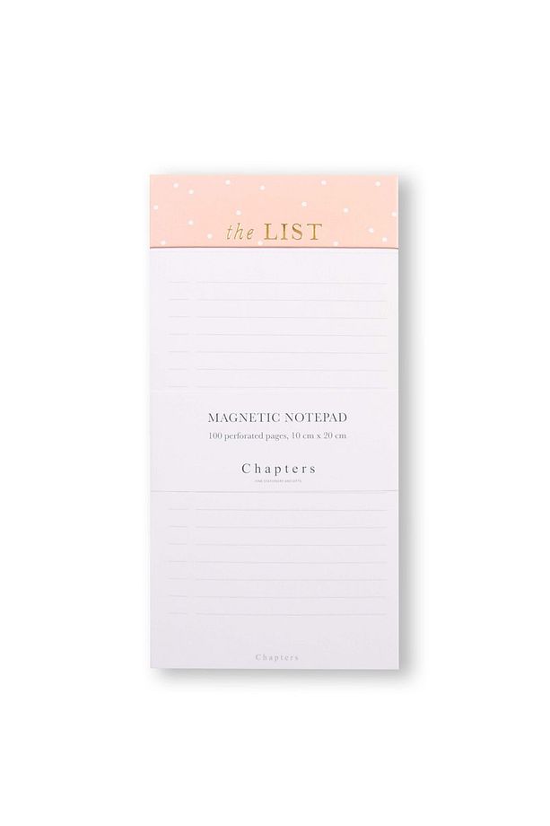 Magnetic Notepad Coral With Dots Not Kağıtları - 1