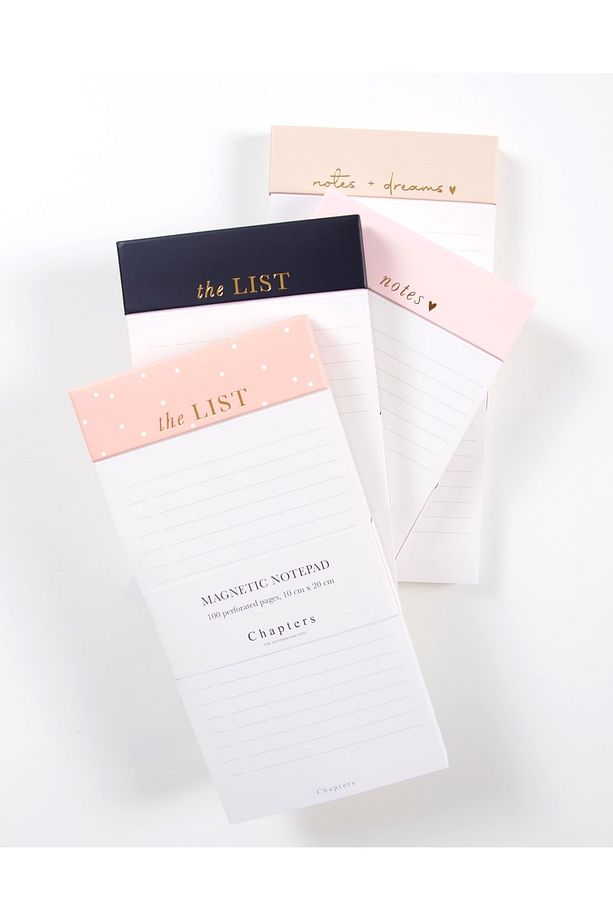 Magnetic Notepad - Notes + Dreams - 3