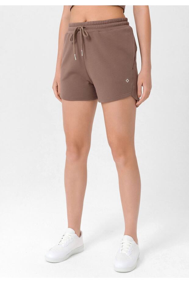 Kadın Slim Mini Şort - 3