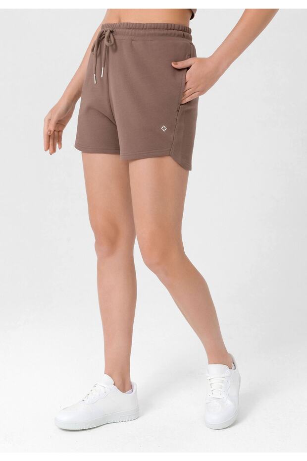 Kadın Slim Mini Şort - 4