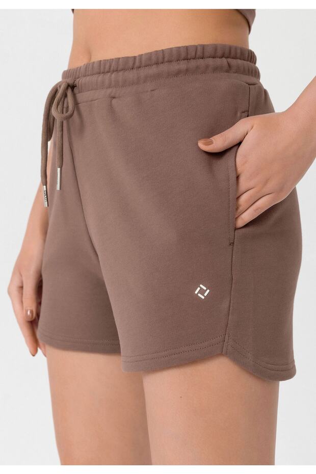 Kadın Slim Mini Şort - 5