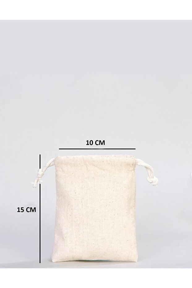 4 Size Raw Cloth Pouch Small Size Storage Pouch Henna Wedding Packaging Organization Pouch