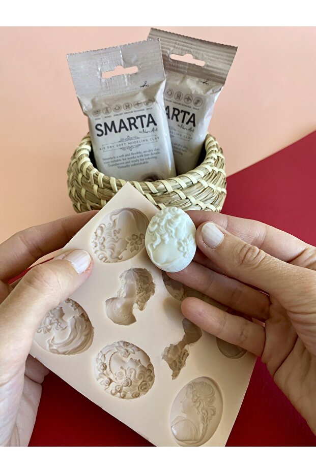 ™ Silikon Kalıp - Kameolar - 4