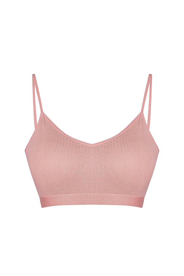 Mink Camisole Thin Strap Padded Women's Bustier