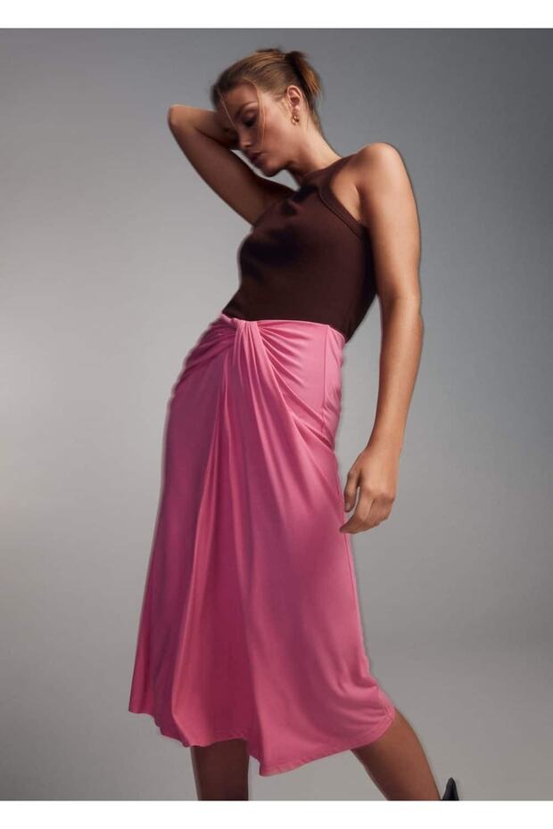 Rock mit dekorativem Knotendetail - 8