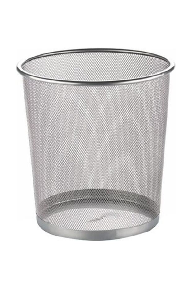 Gümüş Tel Çöp Kovası 8,5 lt - 2