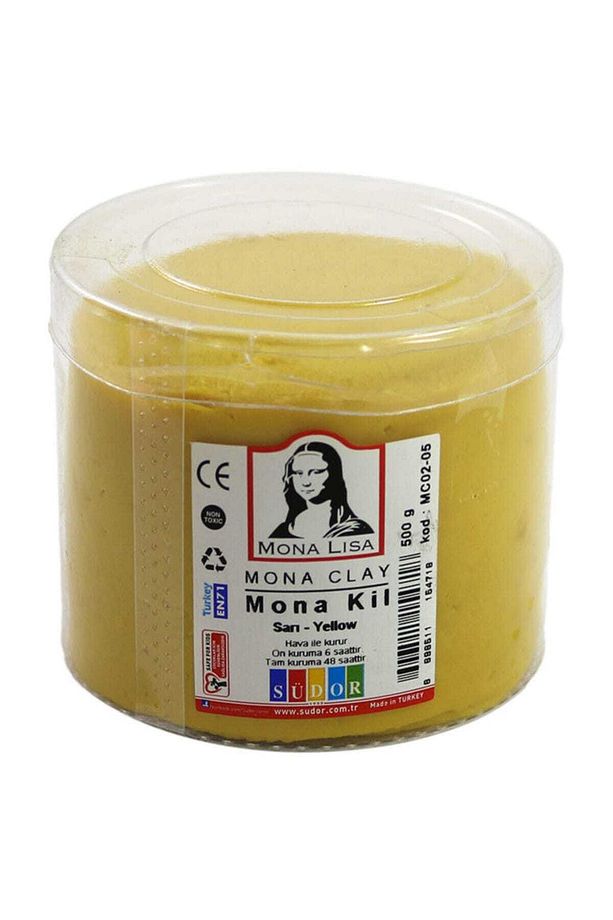 Mona Clay Modelleme Kili 500gr. Sarı - 2