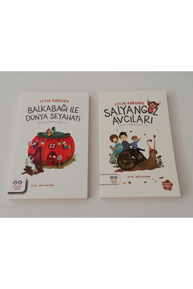Cezve Yayınları Şehir Günlükleri Serisi 2 Kitap Birlikte