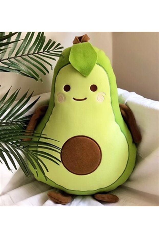 Green Avocado Patterned Btbutik Pillow