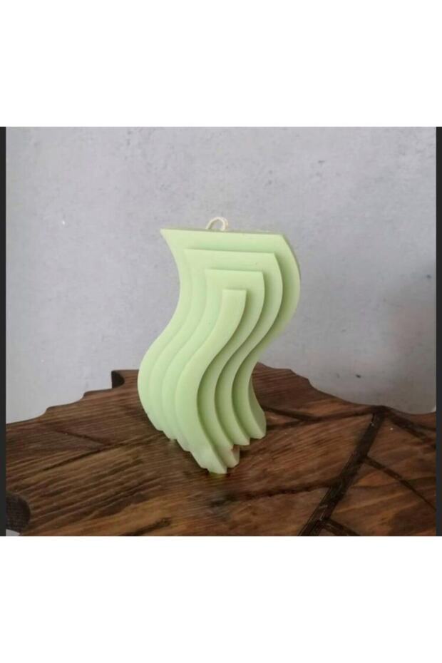 Dalgalı Firezeli Mum Kalıbı - 2