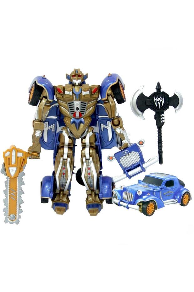 Conversion Işıklı Sesli Dönüşebilen Robot 668-1 2 - 5