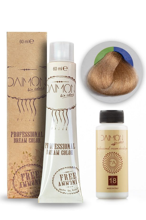 Amonyaksız ( Fa ) 9/0 Çok Açık Sarı Saç Boyası + 60 Ml Amonyaksız Oksidan - 1