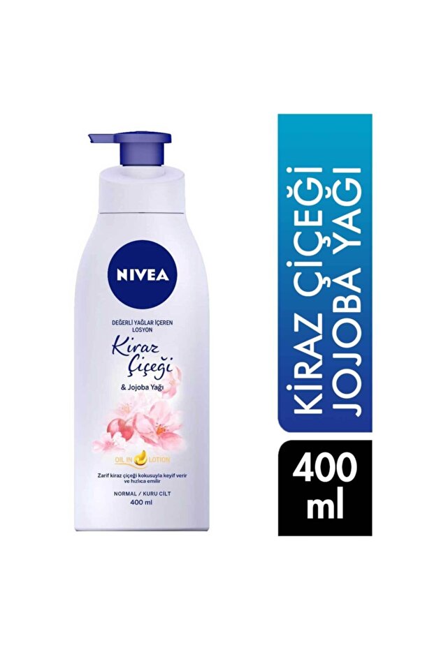 400 Ml Body Lotion - Cherry Blossom and Jojoba Oil