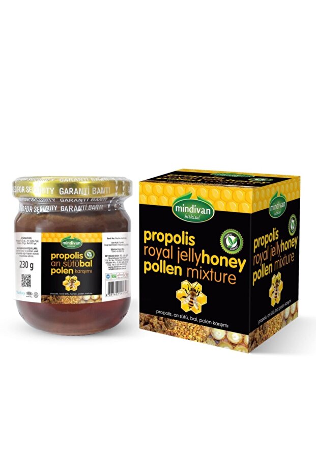 Propolis Arı Sütü Bal Polen Karışımı 230gr - 1