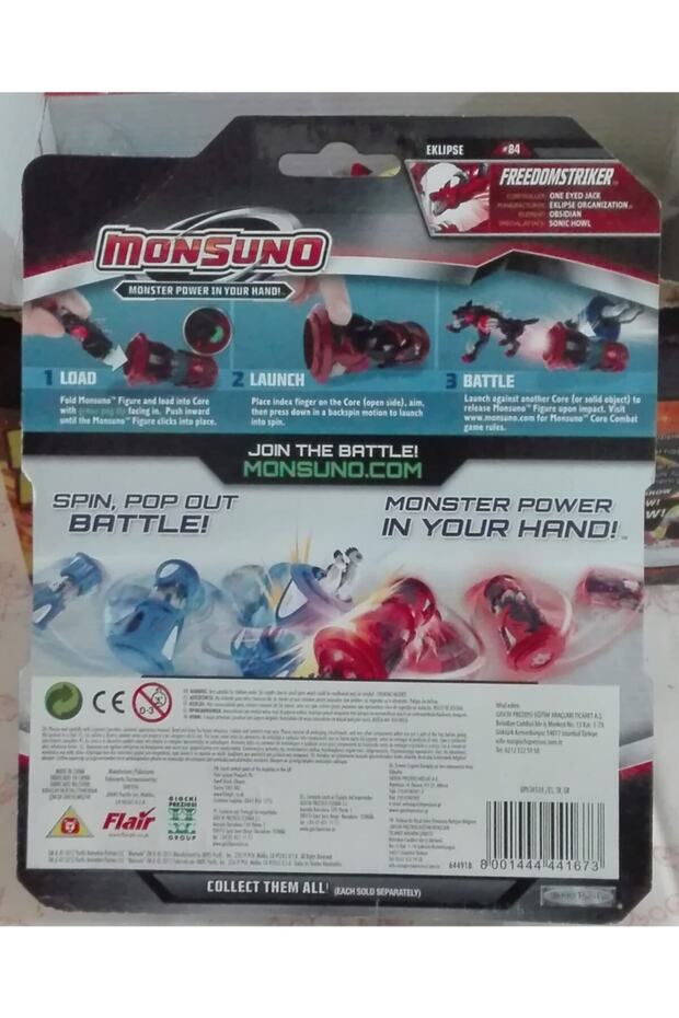 Freedomstriker Licensed Figure - Launch Capsule and Game Card - 2