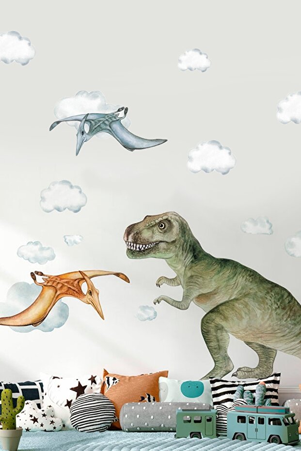 Dinozor Duvar Stickerı - 1