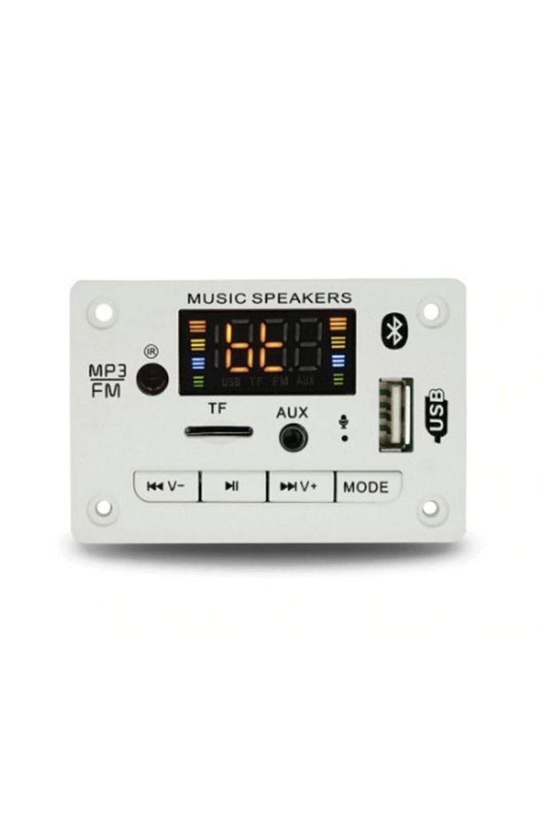 Bluetooth 5.0 Mp3 Dekoder Çözme Devre Kartı Modülü 12v Araba Usb Mp3 Çalar - 2