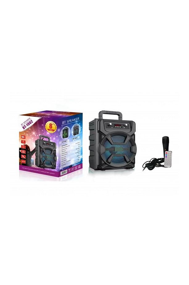 Pl-4461 Sd,usb Mikrofonlu Işıklı 8 Bluetooth Speaker (bt-1902) - 1