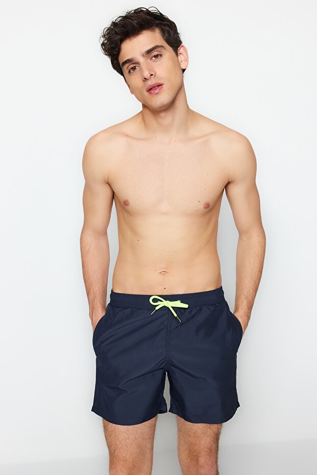 Lacivert Basic Standart Boy Mayo Deniz Şortu TMNSS20DS0023 - 1
