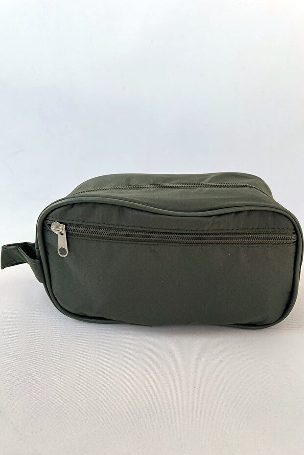 حقيبة مكياج كاكي - 2
