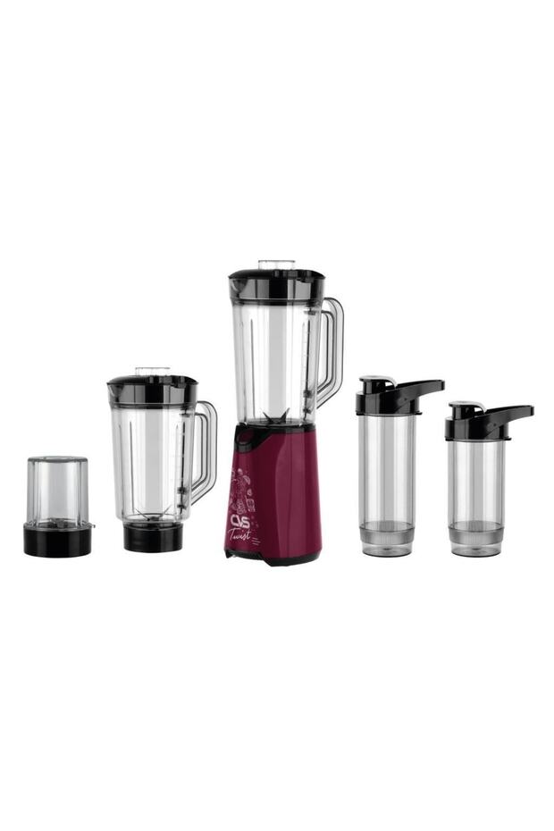 Dn 4535 Twist Mega Kişisel Blender Seti- Bordo - 1