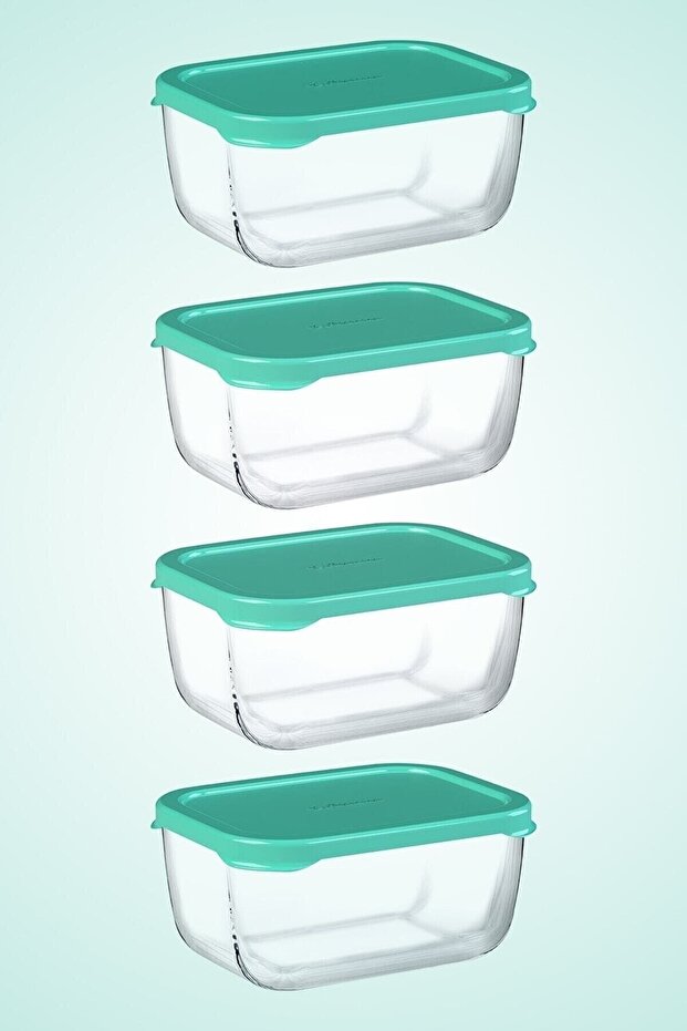 حاوية تخزين Er-ev Snowbox 4 قطع