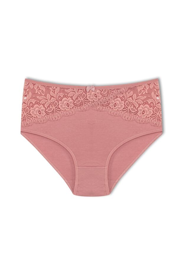 Mink Inverted V Lace Bato Women's Panties