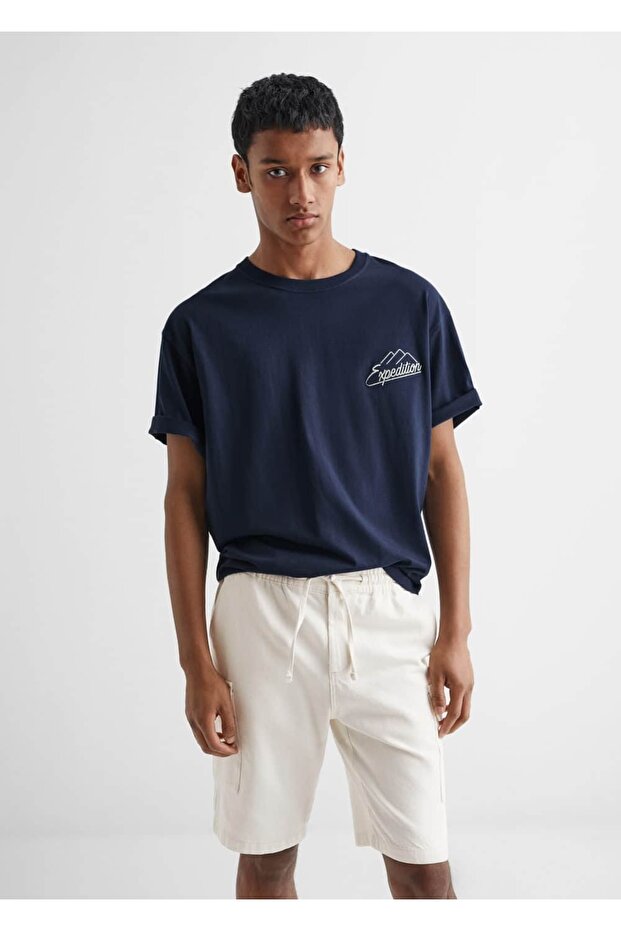 Kargo Bermuda Şort - 1