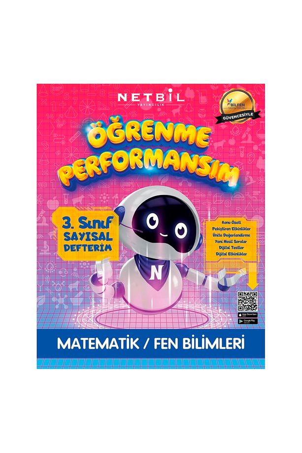 3. Sınıf Öğrenme Performansım Sayısal Defterim / Kolektif / Netbil Yayıncılık / 9786258313215 - 2