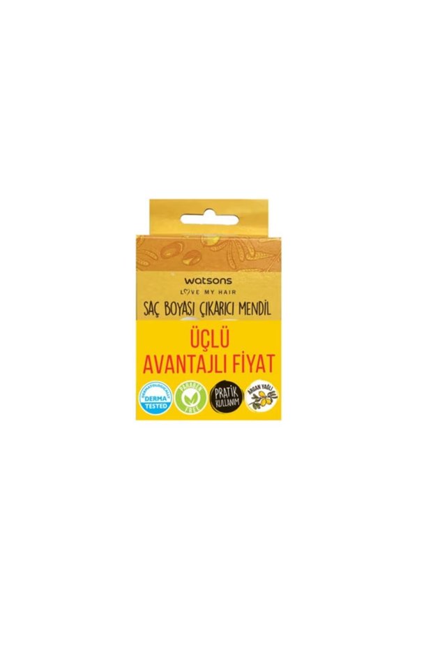 Triple Hair Dye Remover Wipes 6 Pieces