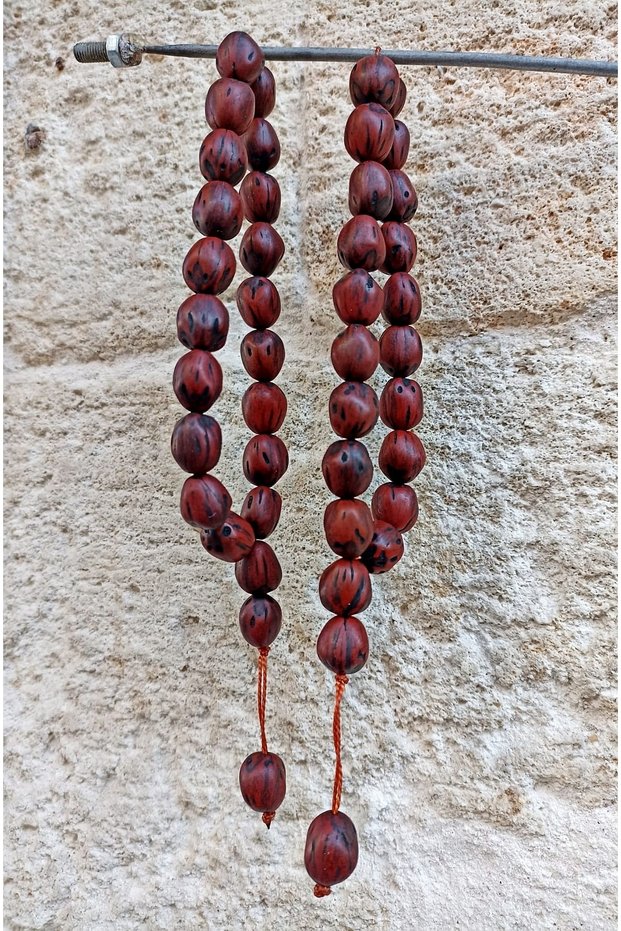 2 Pieces Andız (wood) Wrist Size Stress Prayer Beads