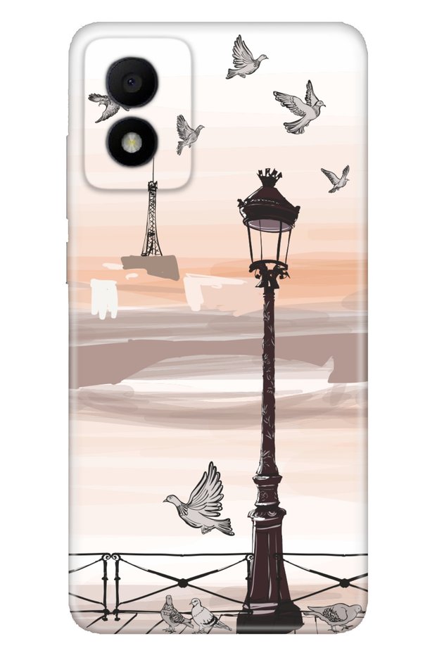 303 Case Silicone Patterned Illustrated Uv Cover Autumn