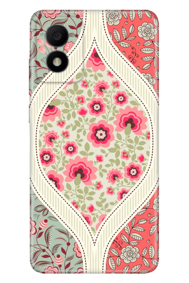 303 Case Silicone Patterned Illustrated Uv Cover Lace Flower