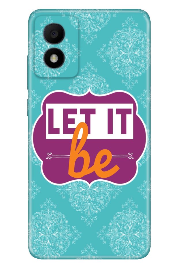 303 Case Silicone Patterned Illustrated Uv Cover Let It Be