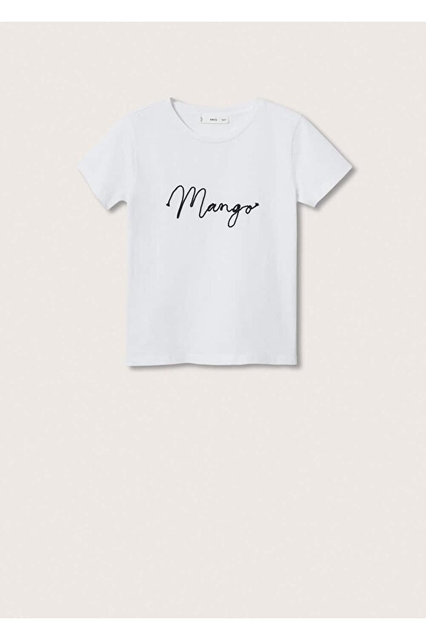 Pamuklu Logolu Tişört - 3