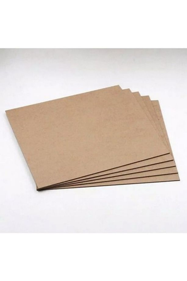 - 5 Adet Duralit Ham Mdf 3 Mm Kalınlık , 35x50 Cm ( Resim Kağıdı Ölçüsü ) - 2